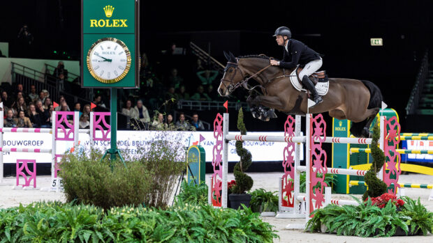 Willem Greve tops the horse swap class results 2025.