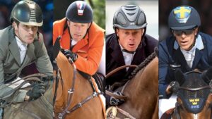 Philipp Weishaupt, Maikel van der Vleuten, Henrik von Eckermann and Willem Greve will contest the horse swap class.