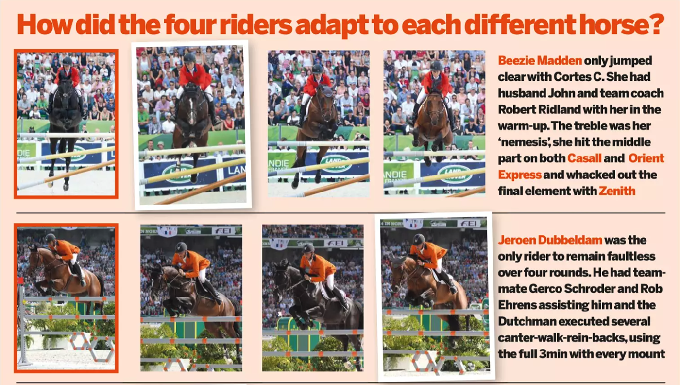 Horse swap final at the 2014 World Championships