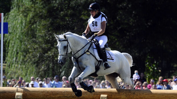 Lara de Liedekerke-Meier and Nooney Blue at the 2010 World Equestrian Games.