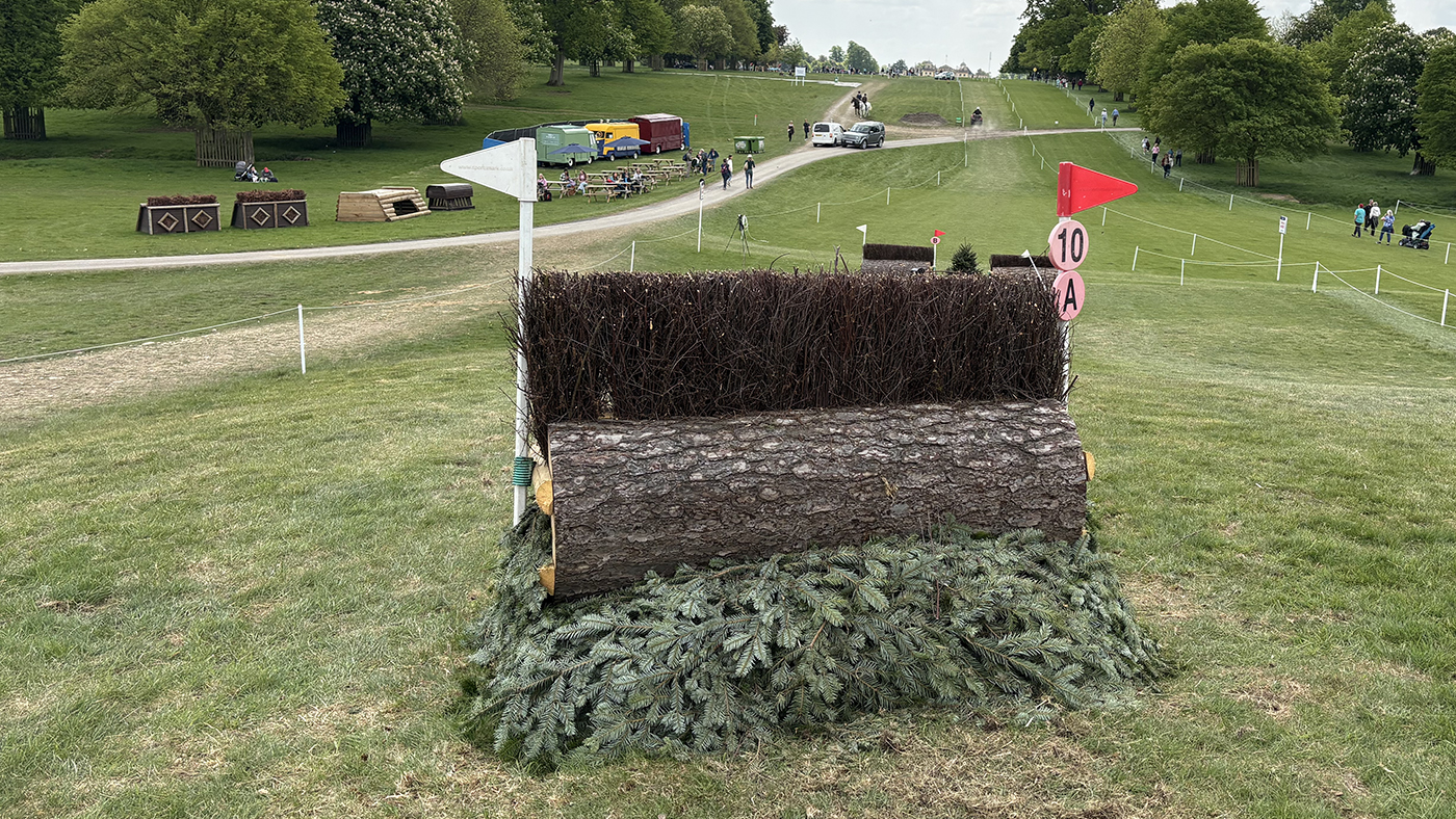 BE100 grassroots championships cross-country course: fence 10a