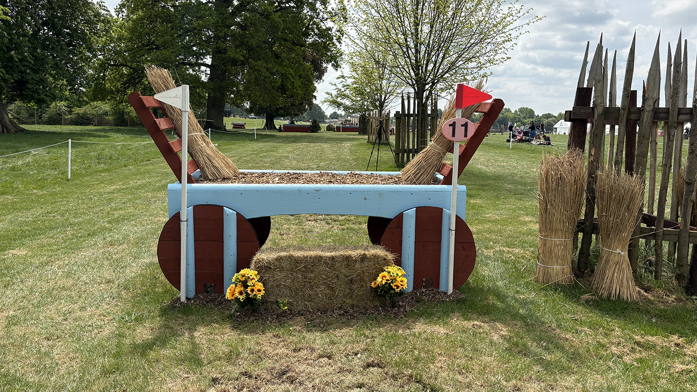 BE100 grassroots championships cross-country course: fence 11