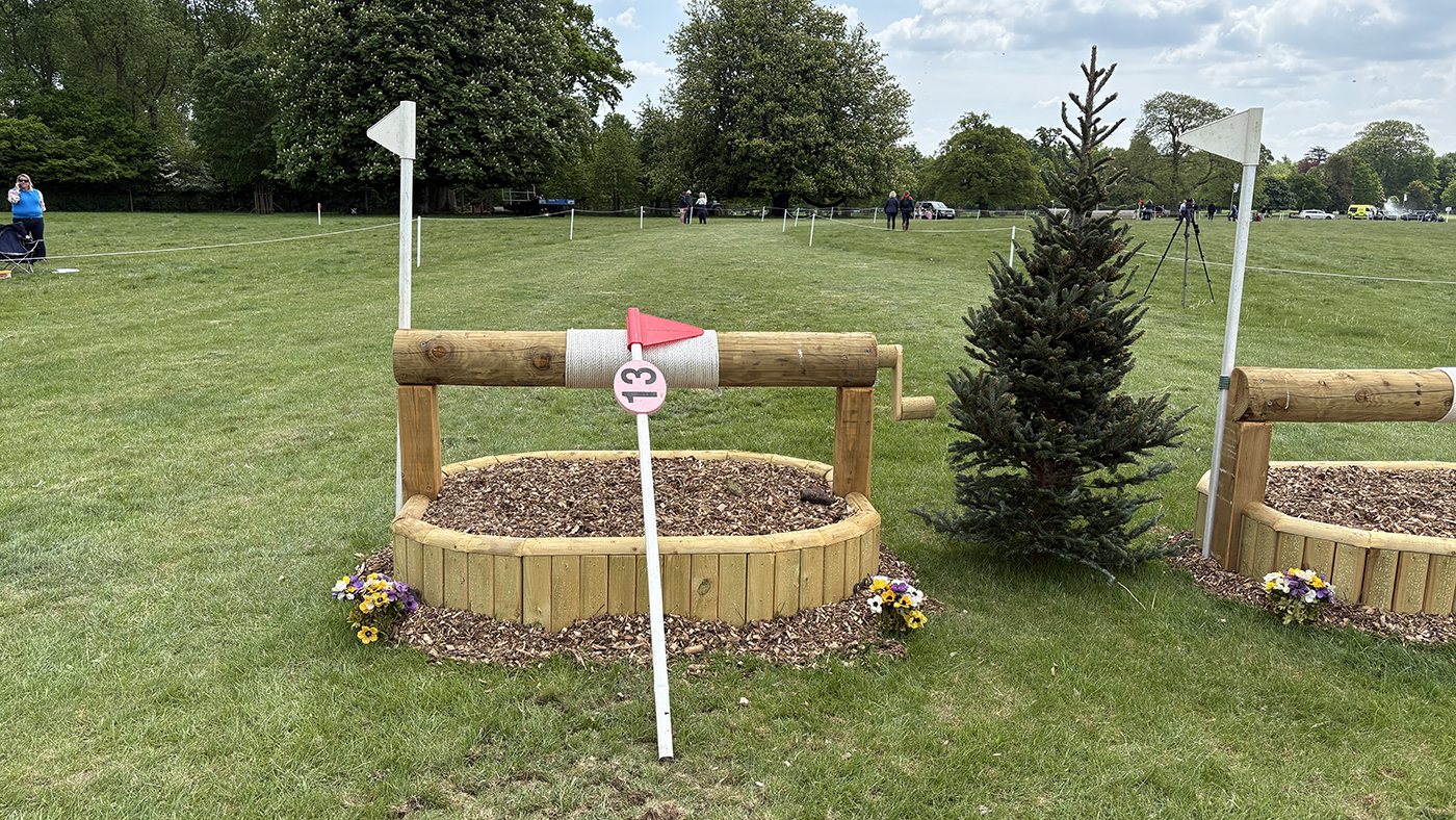 BE100 grassroots championships cross-country course: fence 13