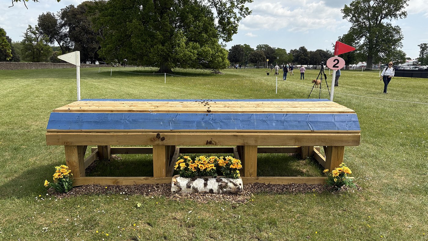 BE100 grassroots championships cross-country course: fence 2