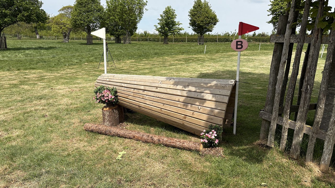 BE100 grassroots championships cross-country course: fence 8b