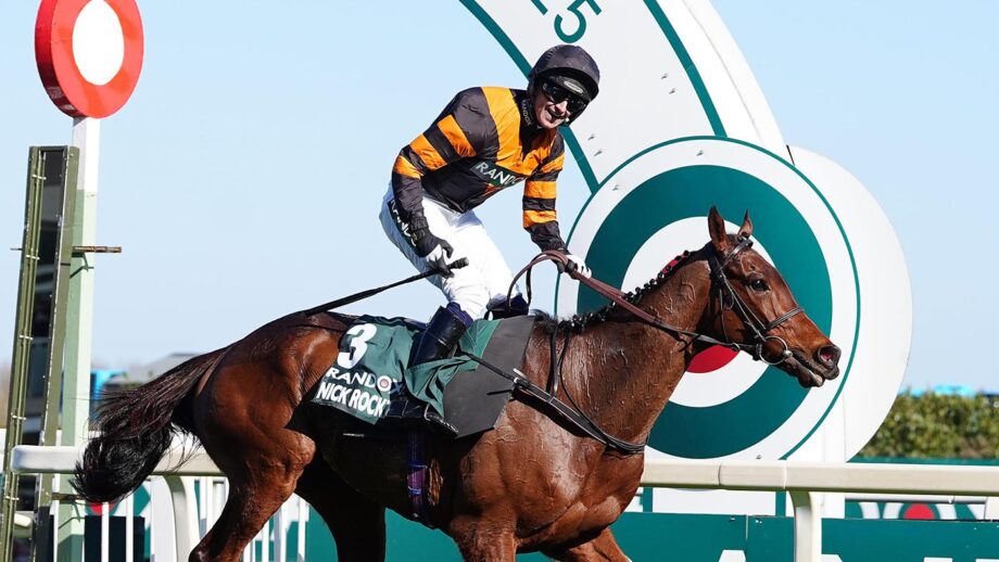 Horseracing review of 2025: Nick Rockett ridden by jockey Patrick Mullins win the Randox Grand National 2025.