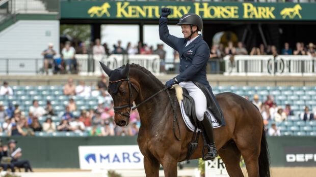 Kentucky Three-Day Event dressage: Michael Jung and FischerChipmunk FRH