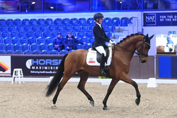 sadie smith at the 2025 winter dressage championships