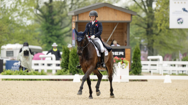 Kentucky Three-Day Event dressage: Tom McEwen and Brookfield Quality