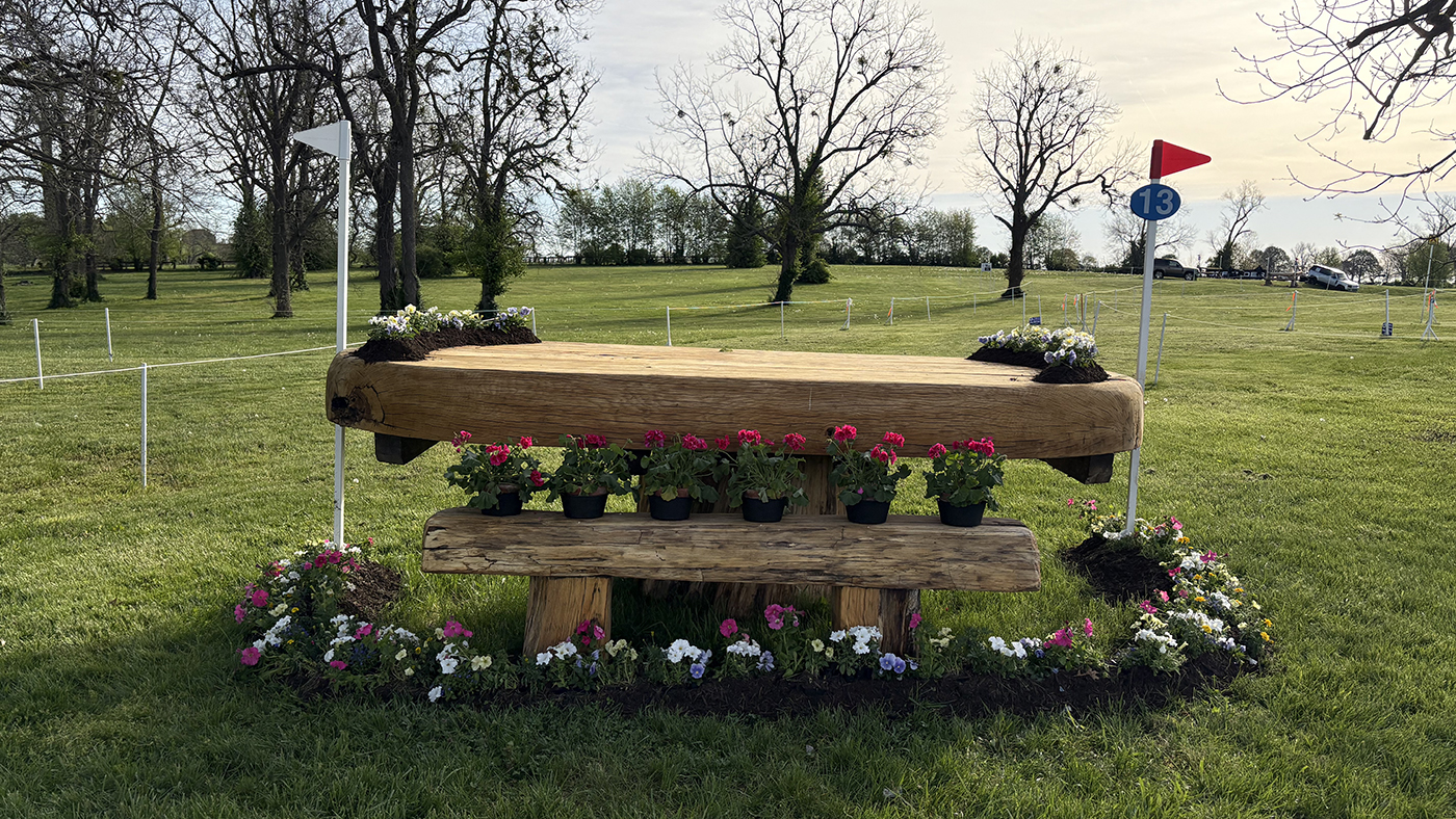 Kentucky Three-Day Event cross-country course 2025: fence 13
