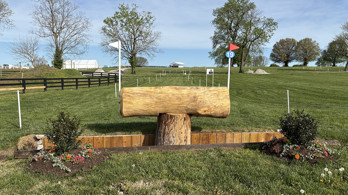 Kentucky Three-Day Event cross-country course 2025: fence 19