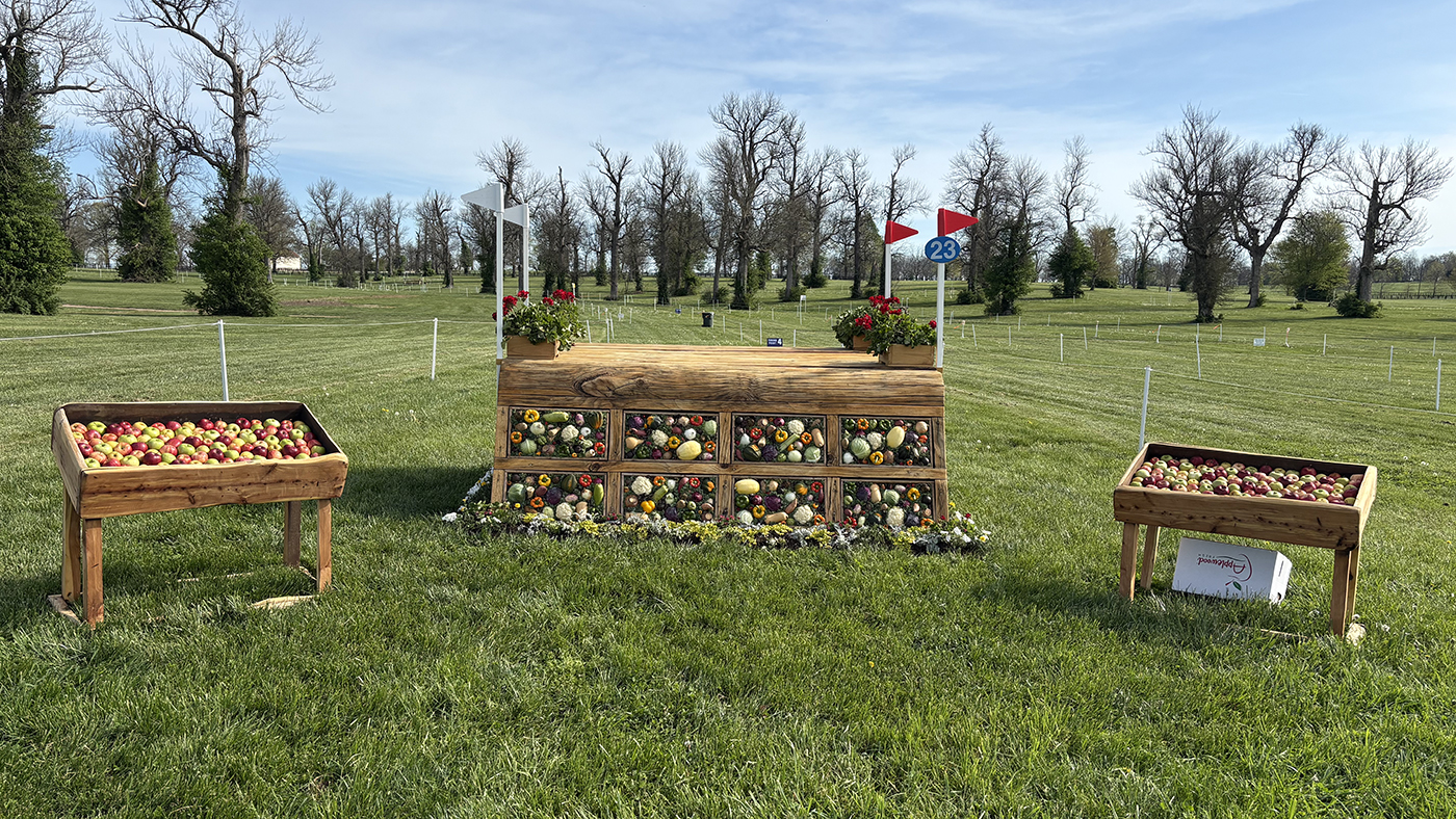 Kentucky Three-Day Event cross-country course 2025: fence 23
