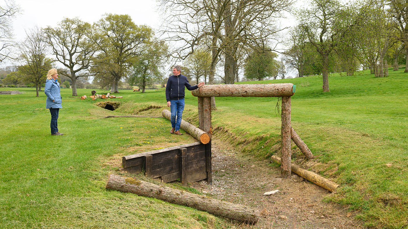 Tina Cook and Eric Winter discuss the over Holland Cooper Corners, the first of which is set over the Vicarage Ditch