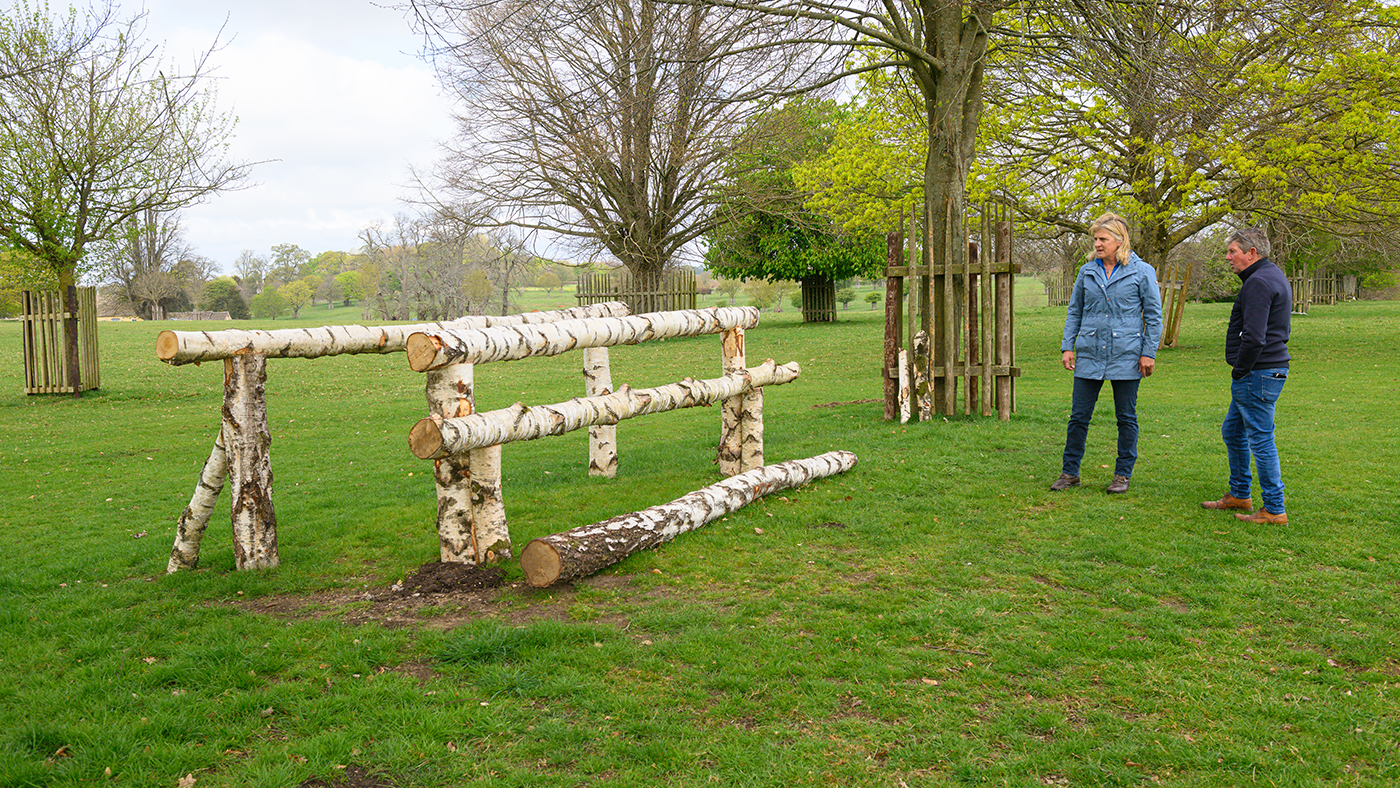 Badminton Horse Trials cross-country course 2025