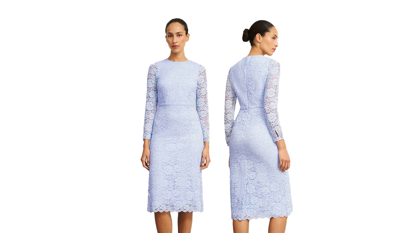 Hobbs Ottilie Lace Sequin Dress