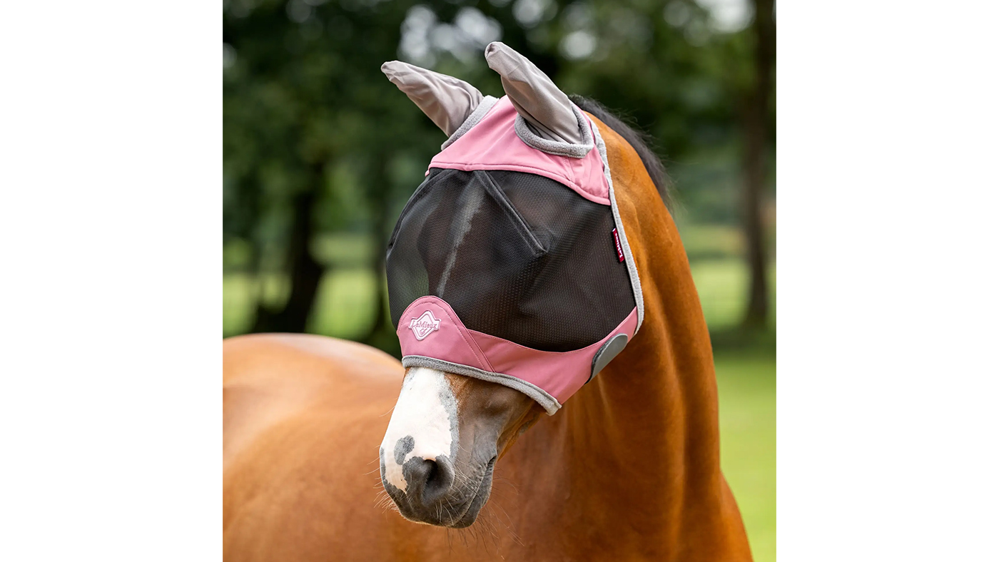 Lemieux Visor-Tek Half Fly Mask Peony