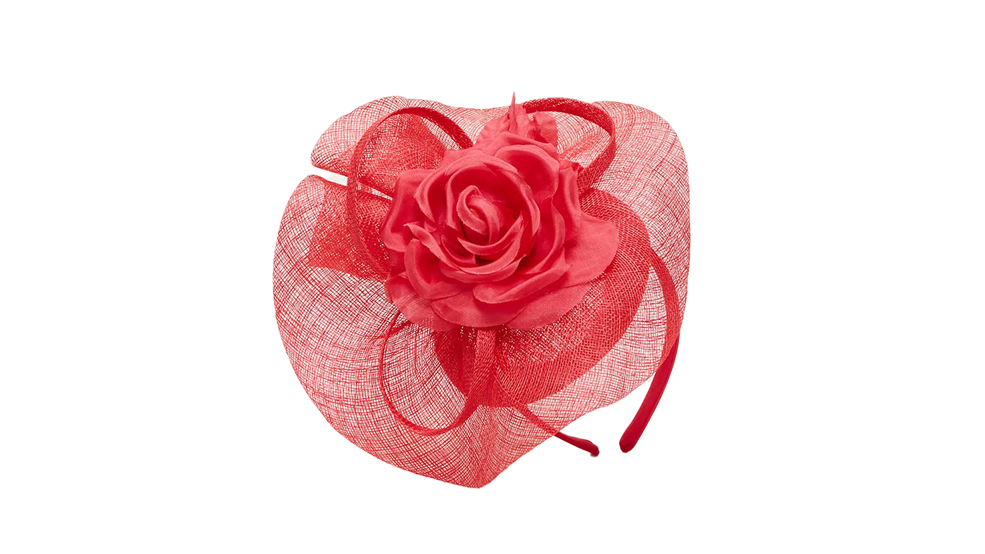 Phase Eight Pink Flower Pillbox Fascinator