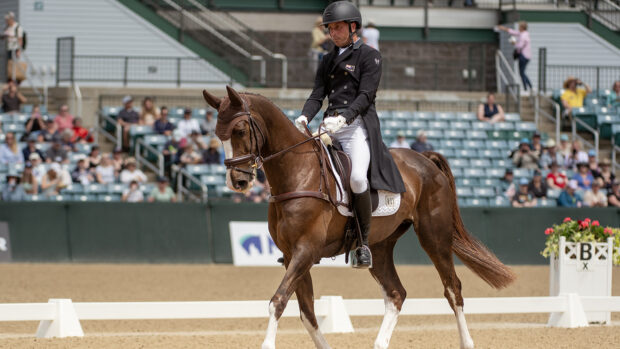 Tim Price and Jarillo at Kentucky Three-Day Event 2025.