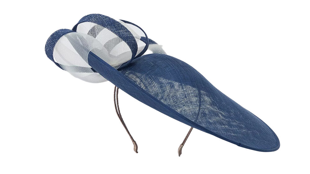 Vixen Crinkle Swirl Fascinator1