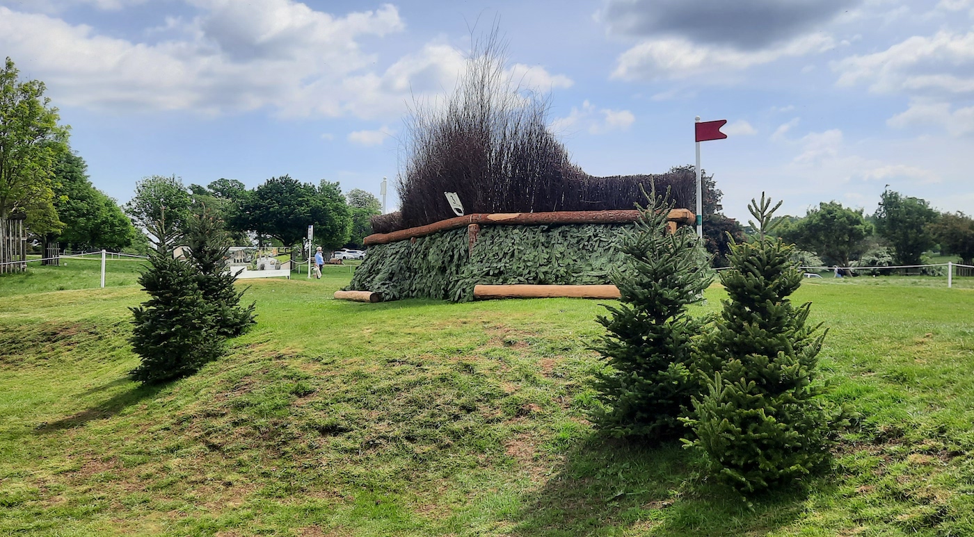 Fence 3: Badminton Horse Trials cross-country course photos 2025