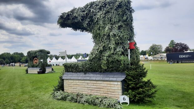 Badminton Horse Trials cross-country course