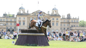 Emily King and Valmy Biats at Badminton Horse Trials 2025.