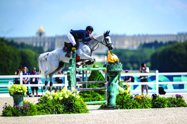 Catch Me Not S and Peder Fredricson at the 2024 Olympic Games in Paris.