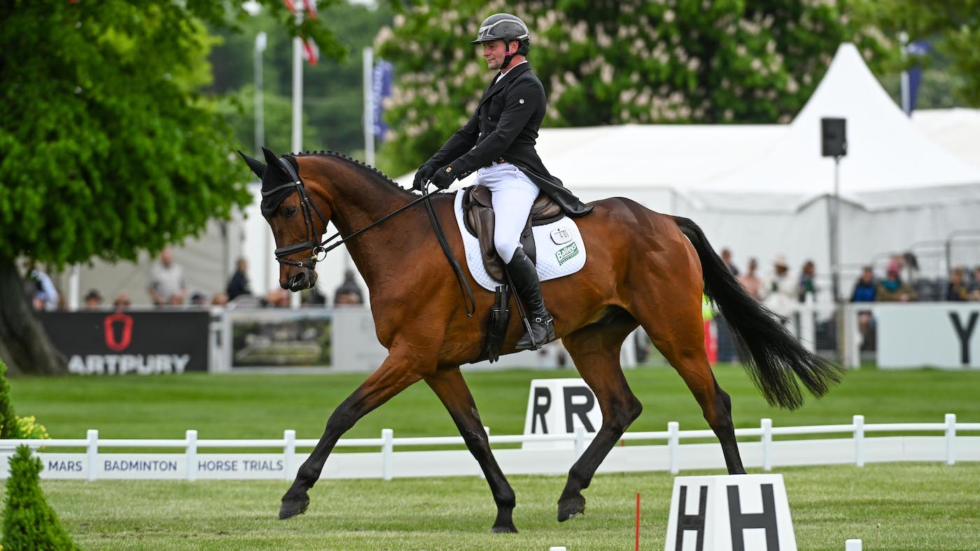 Jack Mantel and Jack Daniels make Badminton Horse Trials debut