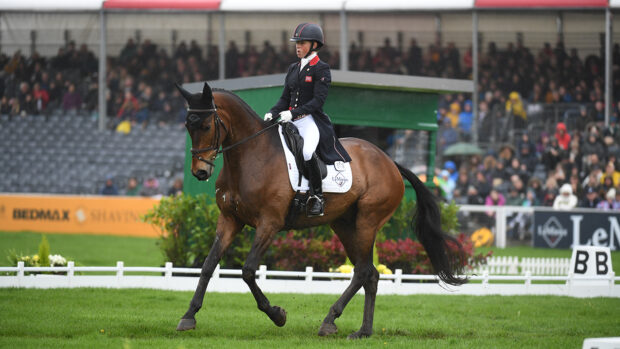 Badminton Horse Trials dressage times: Ros Canter and Lordships Graffalo