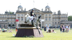 Oliver Townend and Cooley Rosalent on Badminton Horse Trials cross-country course
