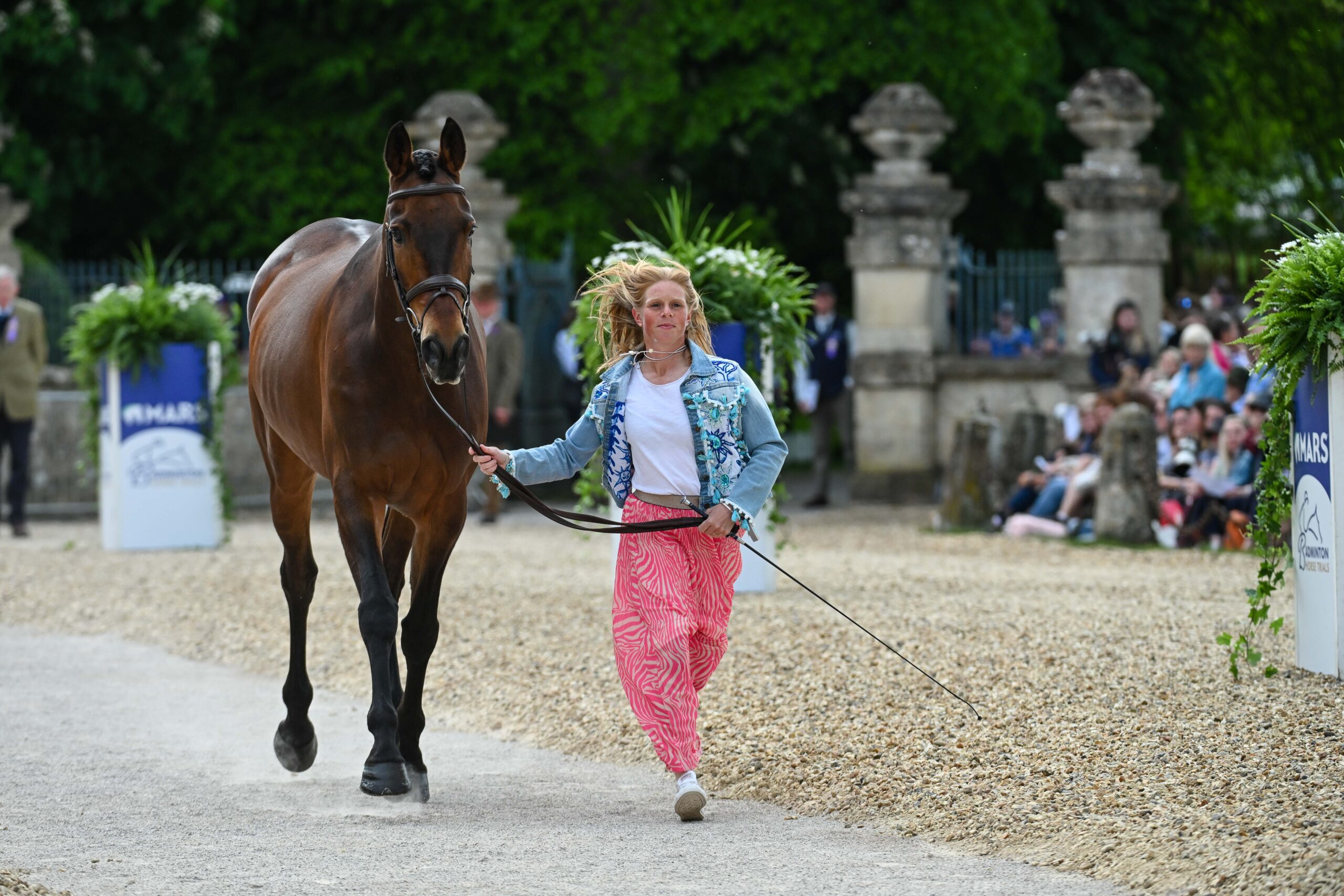 Badminton Horse Trials trot-up photos: Ros Canter and Lordships Graffalo