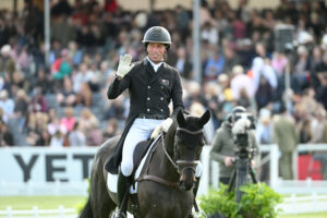 Tim Price and Vitali in Badminton Horse Trials dressage