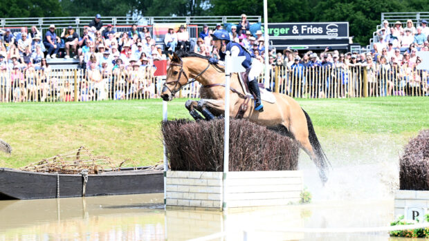 Yasmin Ingham and Rehy DJ pictured at Badminton Horse Trials 2025. Yasmin posted a photo of ‘Piglet’ back home in his field and said he will enjoy a holiday, before returning for the rest of the season