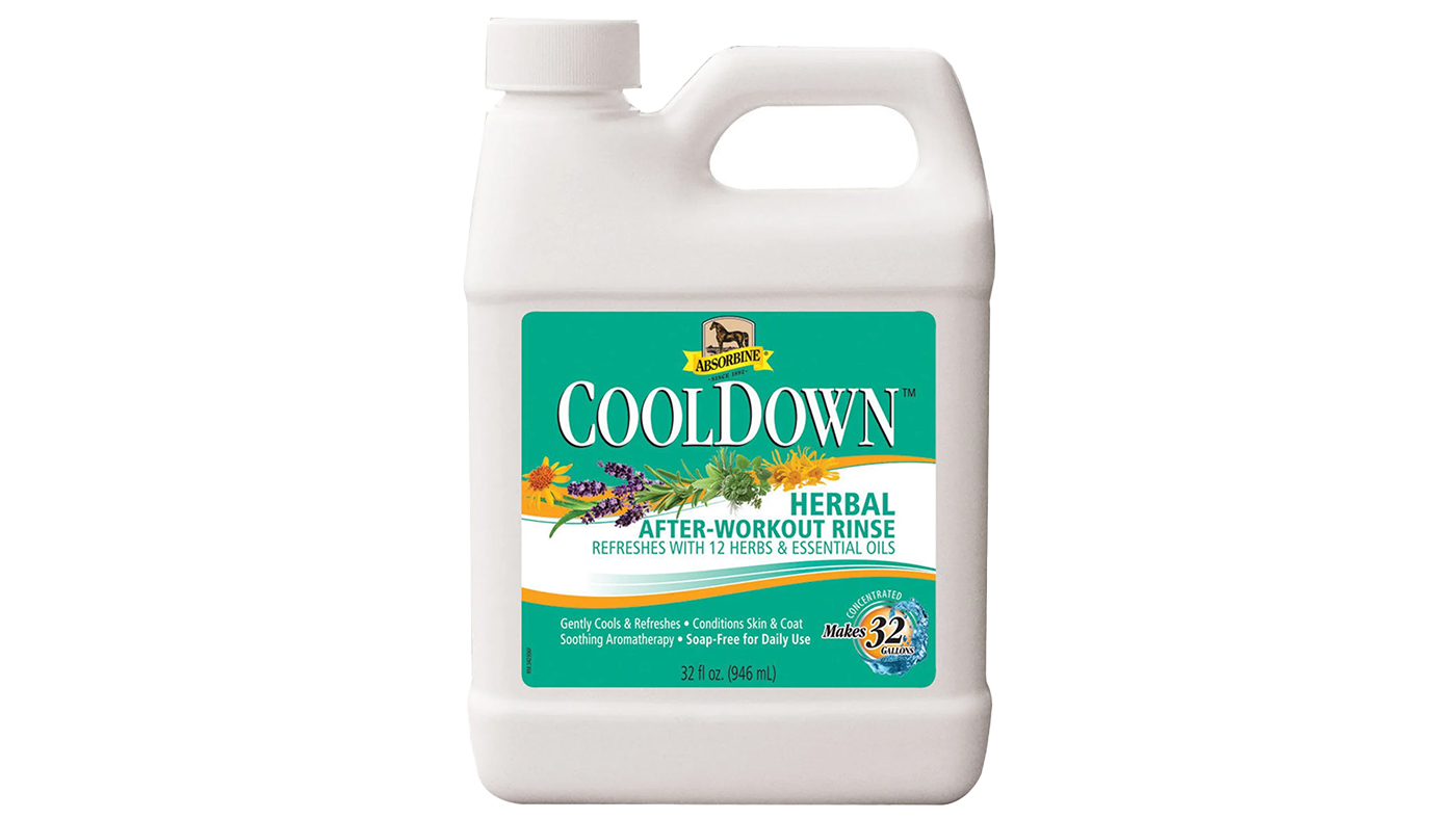 Absorbine CoolDown after workout no rinse wash for horses