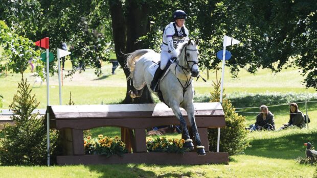 Bramham Horse Trials cross-country: Bubby Upton and Its Cooley Time