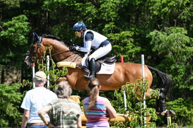 Luhmühlen Horse Trials cross-country 2025 – Laura Collett and London 52