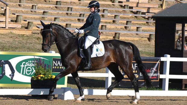 Pictured Katie Reilly and Keystone Dawn Chorus, who have been selected for the Irish team at the European Para Dressage Championships 2025.