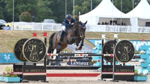 Oliver Greenall and O’Balou De Bourguignon at Bolesworth International.