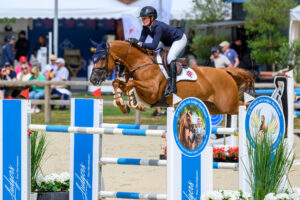 Rachel Proudley and Quality Street win individual gold at the young riders European showjumping Championships in Riesenbeck, Germany.