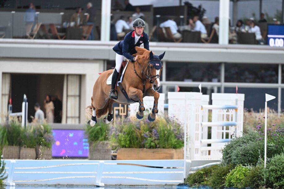 Pictured Great Britain's Scott Brash at the European Showjumping Championships.