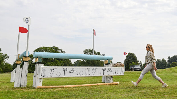 Burghley Horse Trials cross-country course 2025: fence 17
