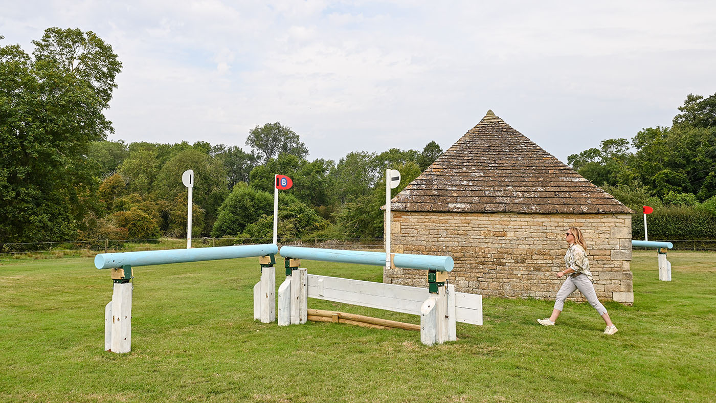 Burghley Horse Trials cross-country course 2025: fence 18