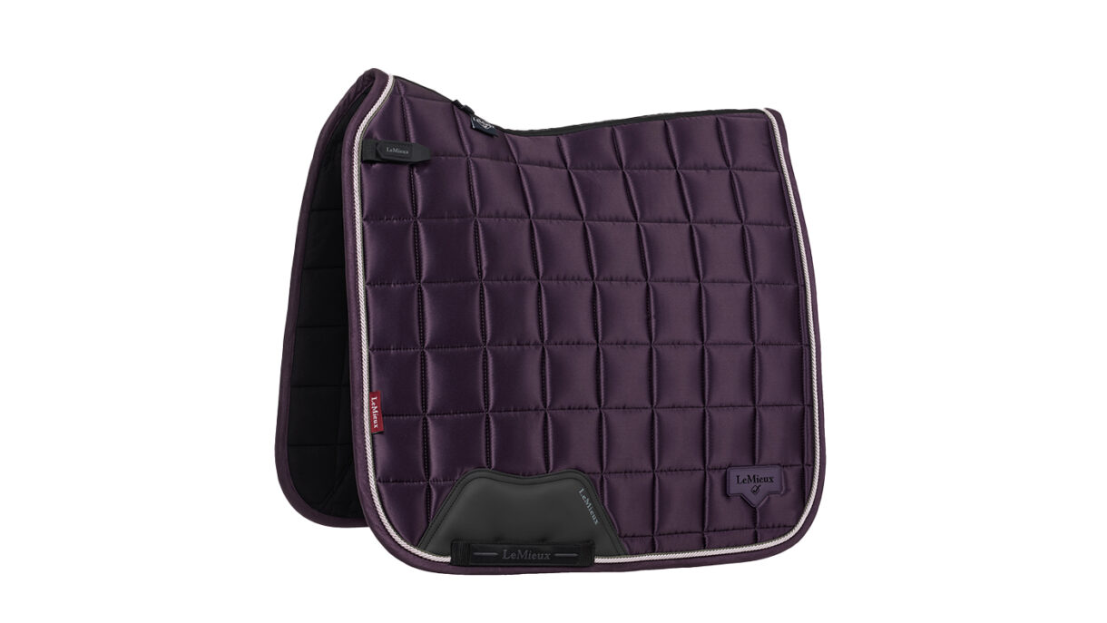 Coussin De Dressage LeMieux Earth Collection – Violet Chardon – Grand Modèle