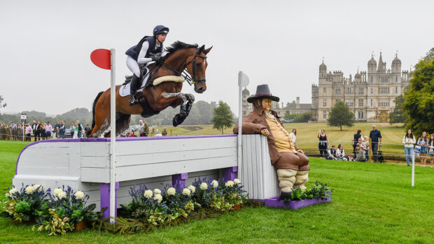 Lizzie Baugh and B Exclusive at Burghley 2024. The Burhgley Horse Trials commentators and presenters line-up for 2025 has now been announced.
