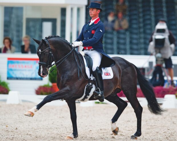 Isobel Wessels has paid tribute to Uthopia, pictured here with Carl Hester.