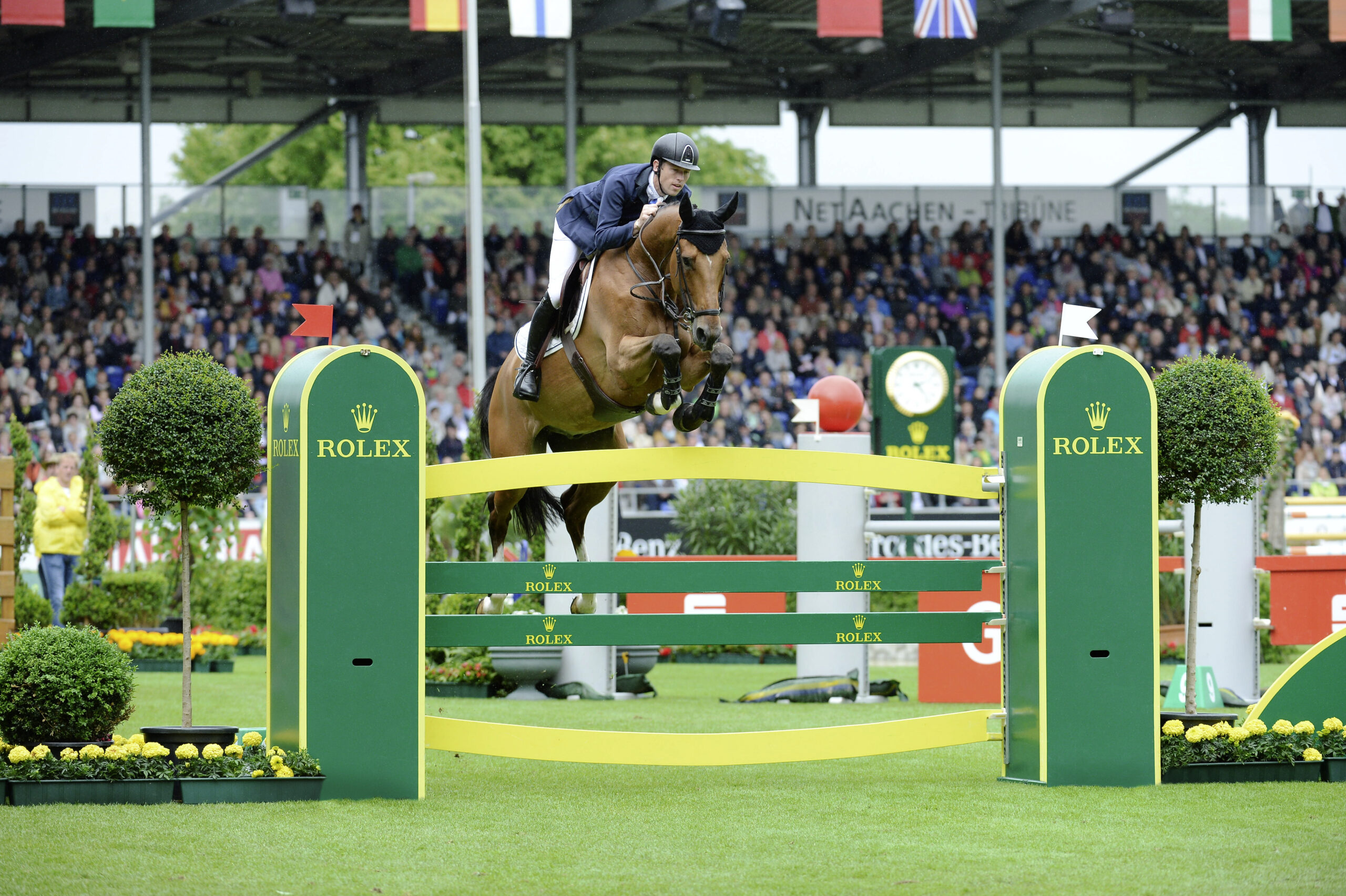 Scott Brash and Hello Sanctos at Aachen.