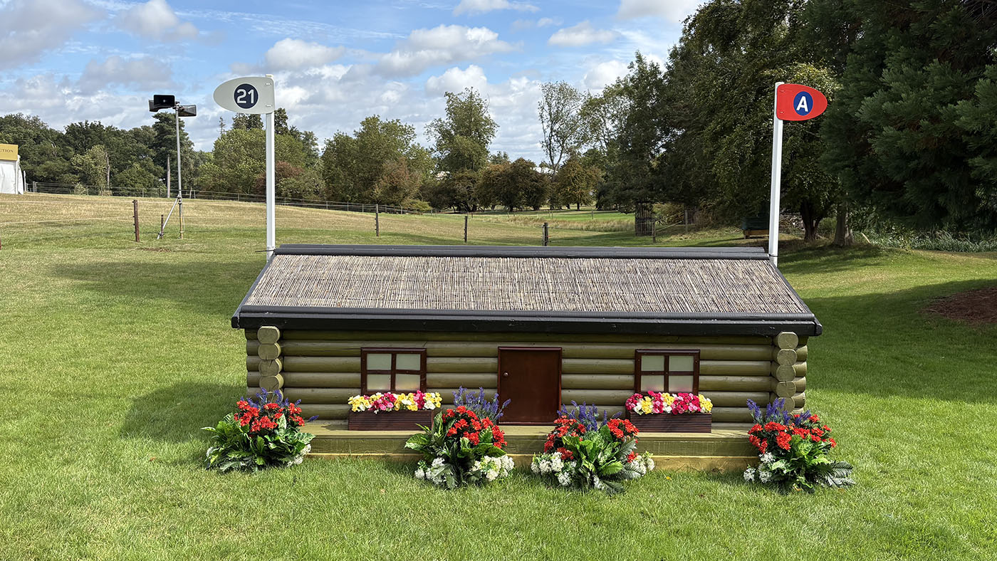 Burghley Horse Trials cross-country course 2025 fence 21a