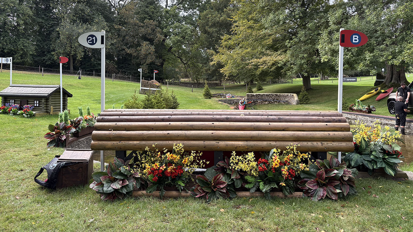 Burghley Horse Trials cross-country course rider reactions
