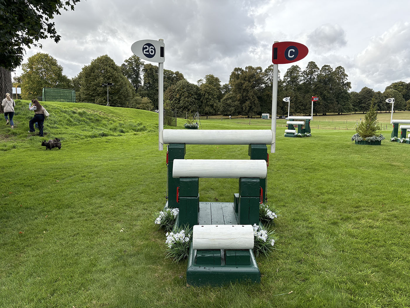 Burghley Horse Trials cross-country course 2025 fence 26c