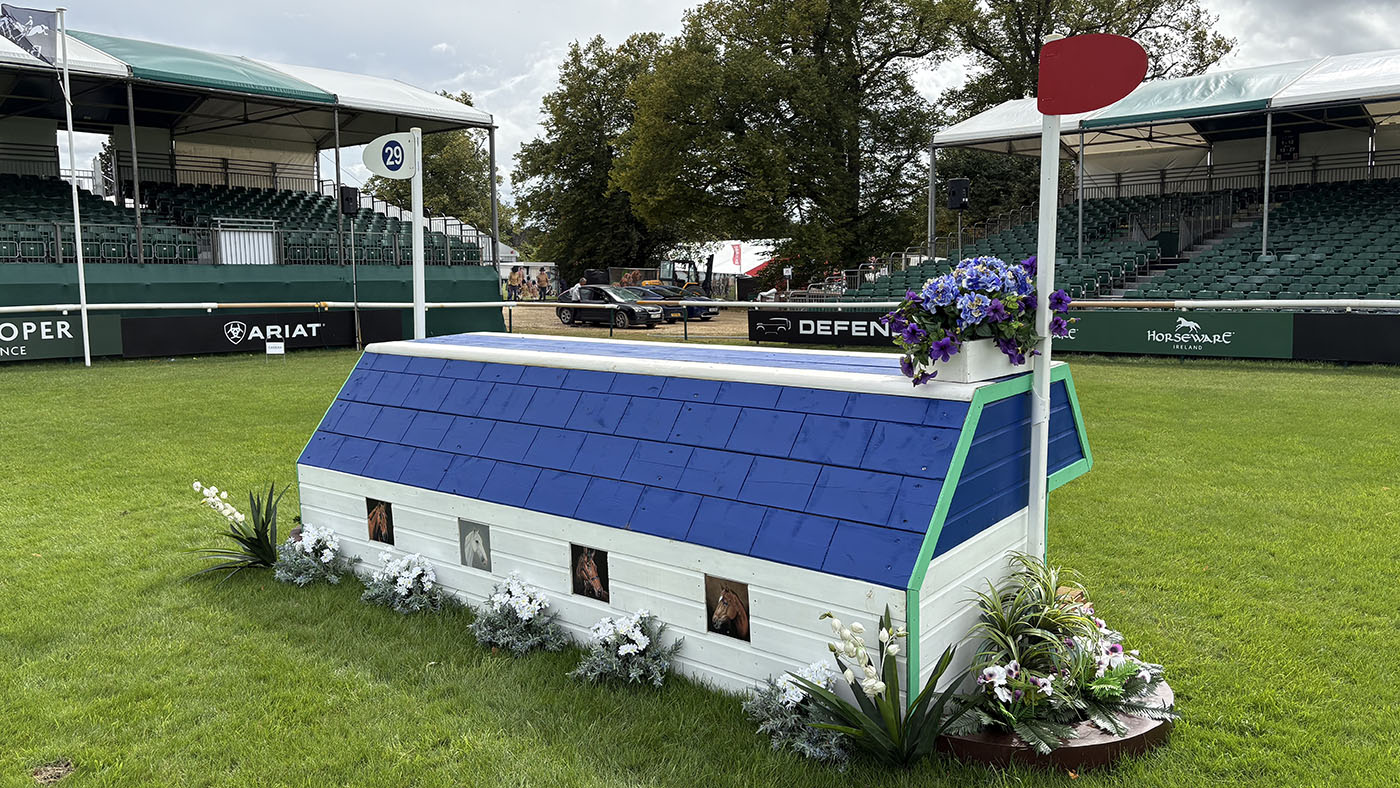 Burghley Horse Trials cross-country course 2025 fence 29